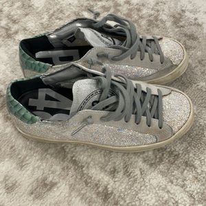 P448 glitter sneakers